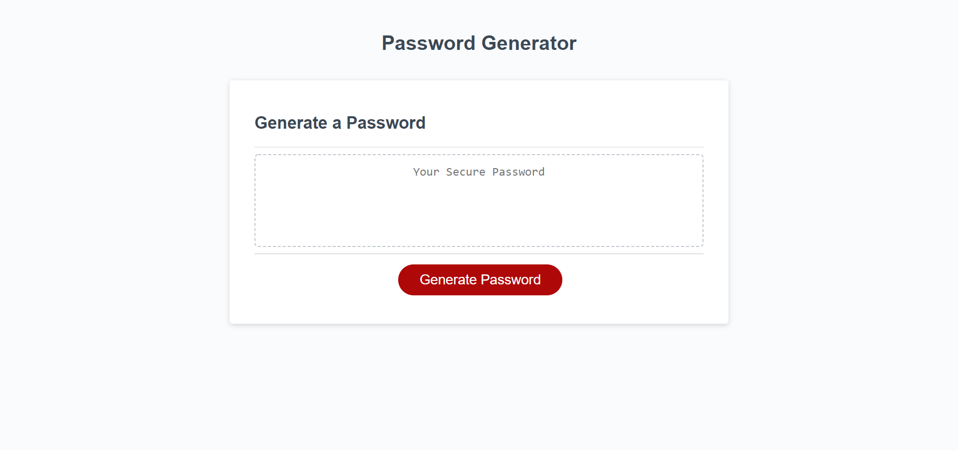 password generator